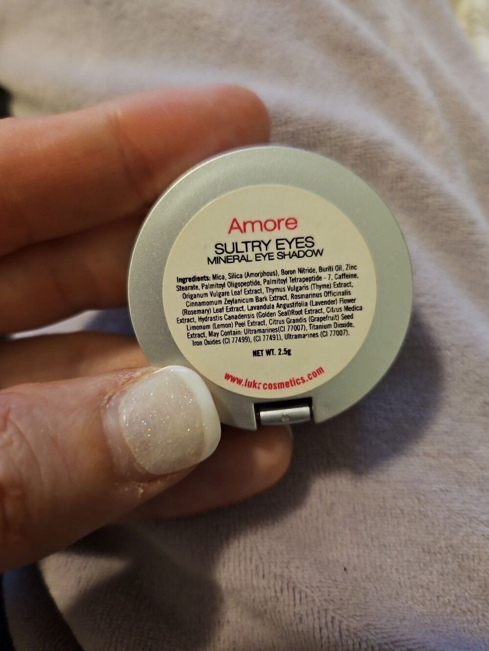 Luka Mineral Cosmetics Mineral Eye Shadow Amore New - Picture 2 of 3